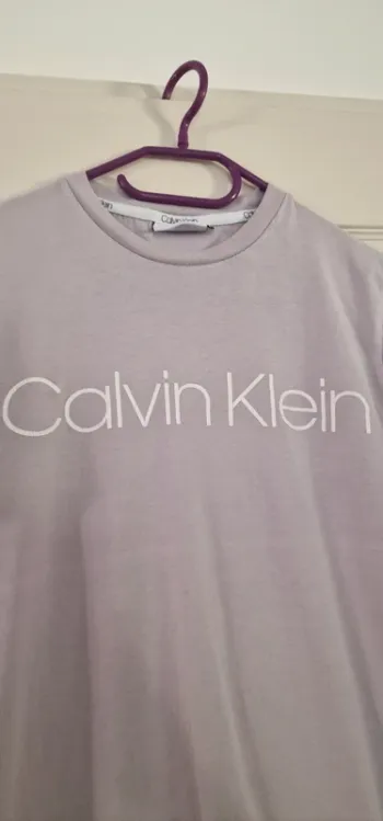 T-shirt Calvin Klein mauve XS  100% coton