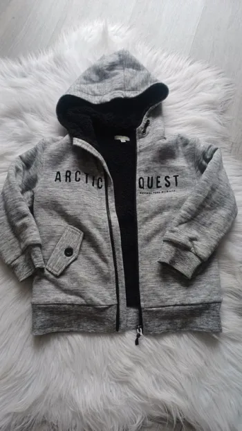 Gilet garçon molletonné