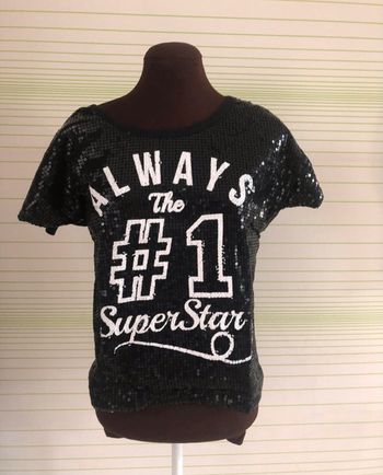 T shirt avec sequins
