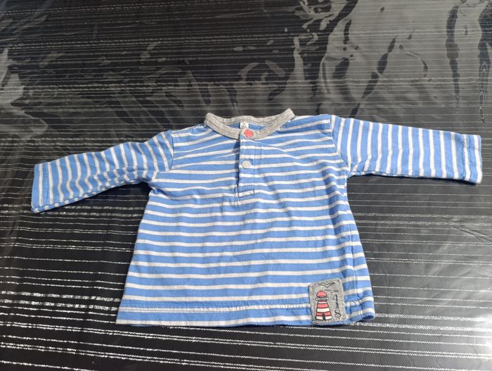 Tee shirt manches longues 3 mois garçon