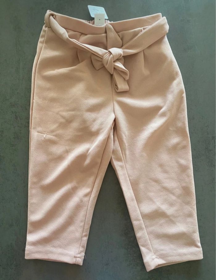 Pantalon chino rose pâle SHEIN 18-24 mois [ref.10B038]