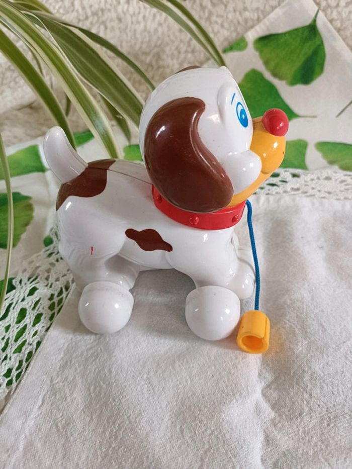 Chien a traîner vintage - photo numéro 2