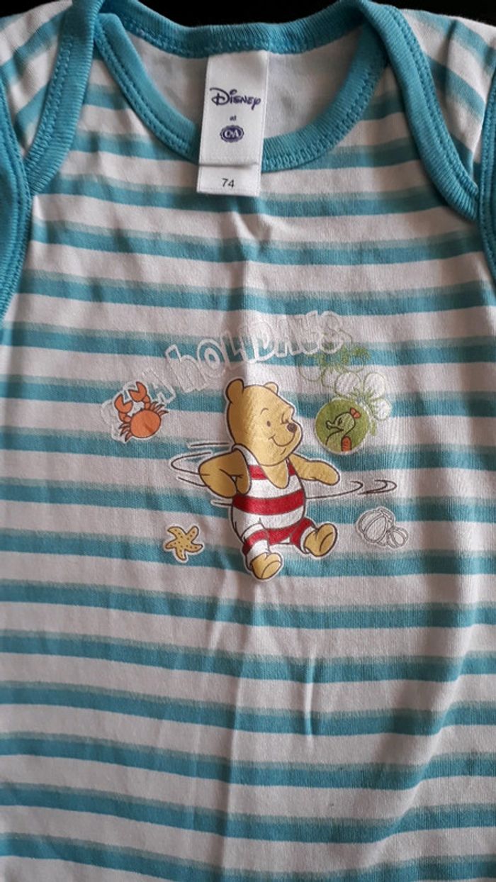 Body debardeur Winnie l Ourson 9mois - photo numéro 2