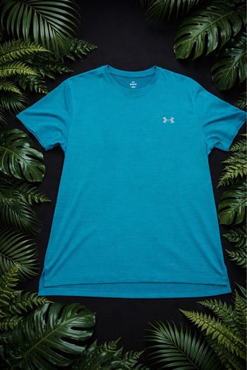 T-shirt under amour bleu