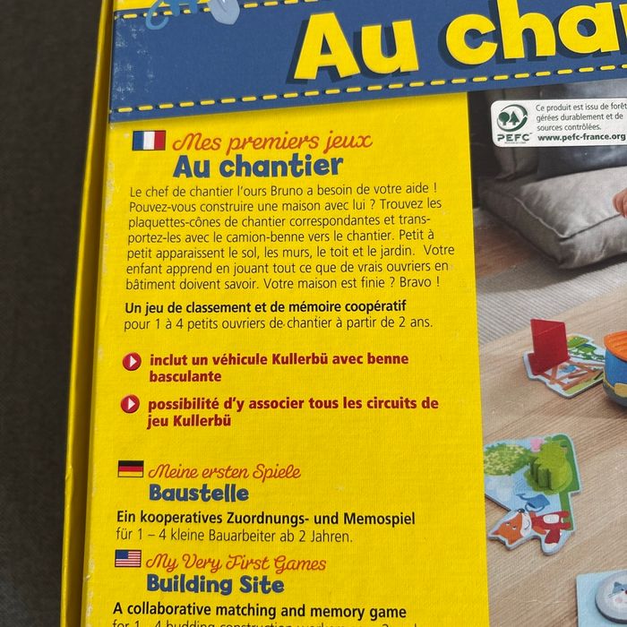 Haba jeu Au chantier - photo numéro 4