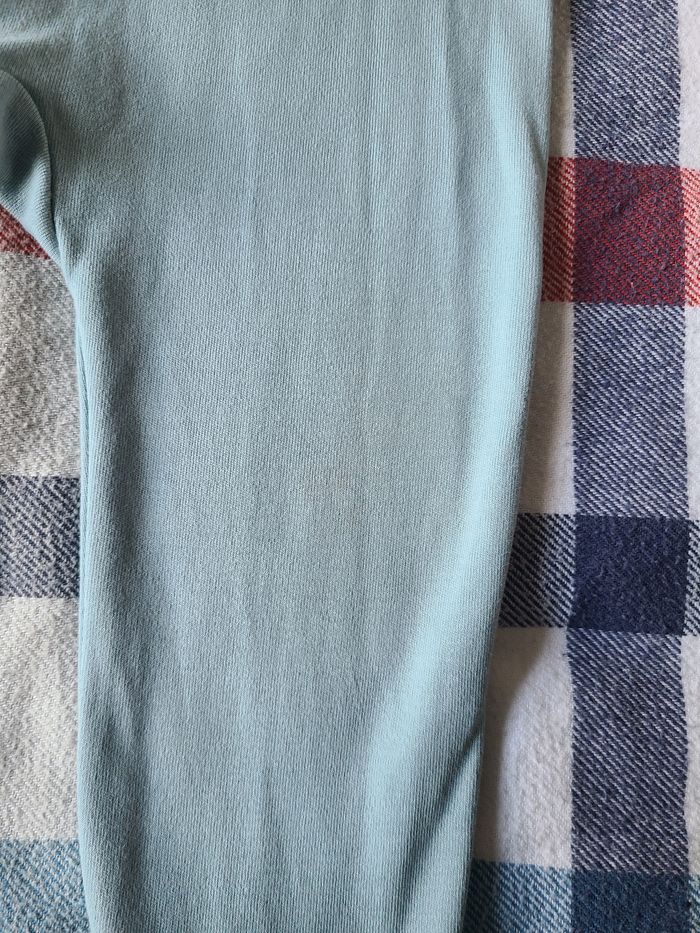 Pyjama Bout'chou effet deux-en-un bleu vichy - photo numéro 7