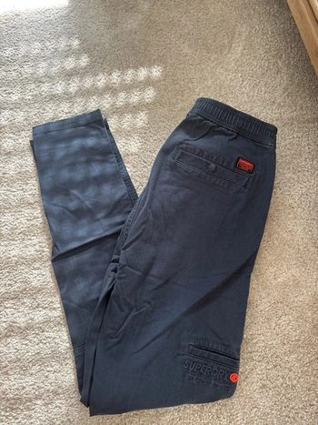 Chino bleu marine superdry taille 40