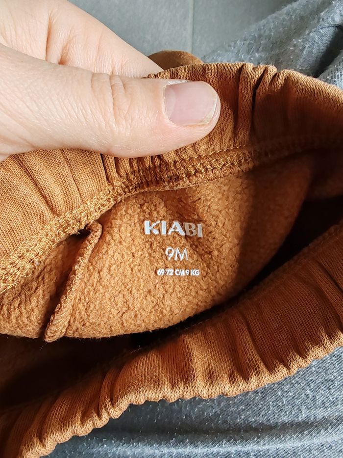 Pantalon kiabi marron 9m - photo numéro 2