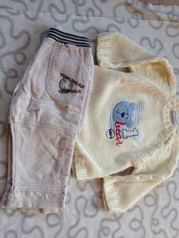 Pull chaud pantalon velours