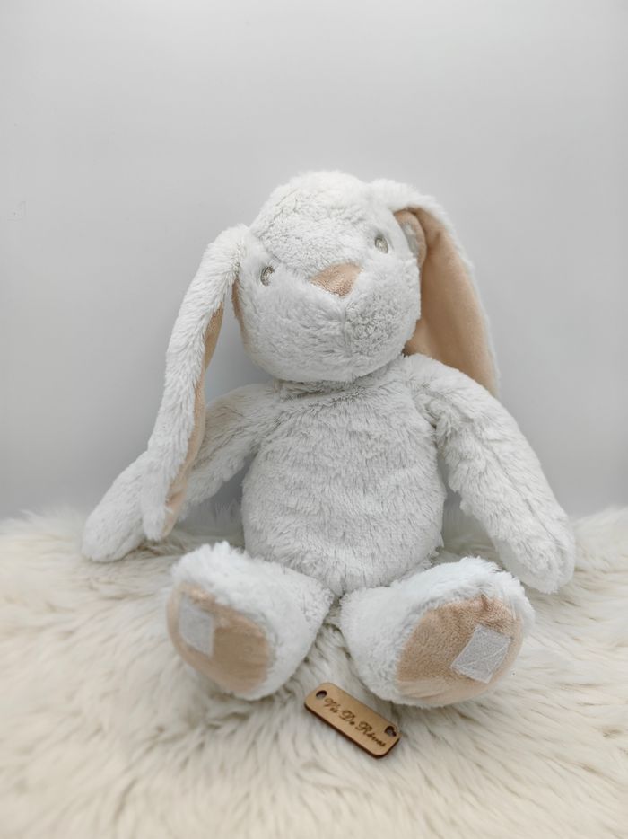 Doudou peluche Lapin blanc Atmosphera Kids