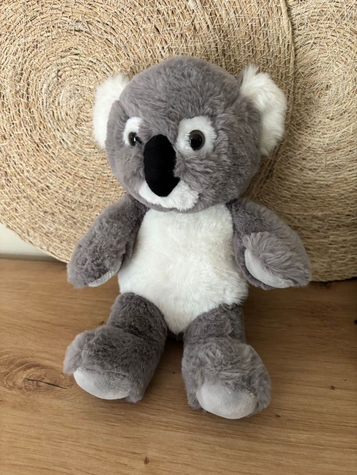 Neuf doudou koala gris blanc noir gipsy toys - photo numéro 2