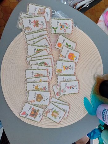 Jeu de cartes j'ai qui a thème noel