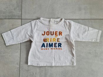 T-shirt manches longues 6 mois