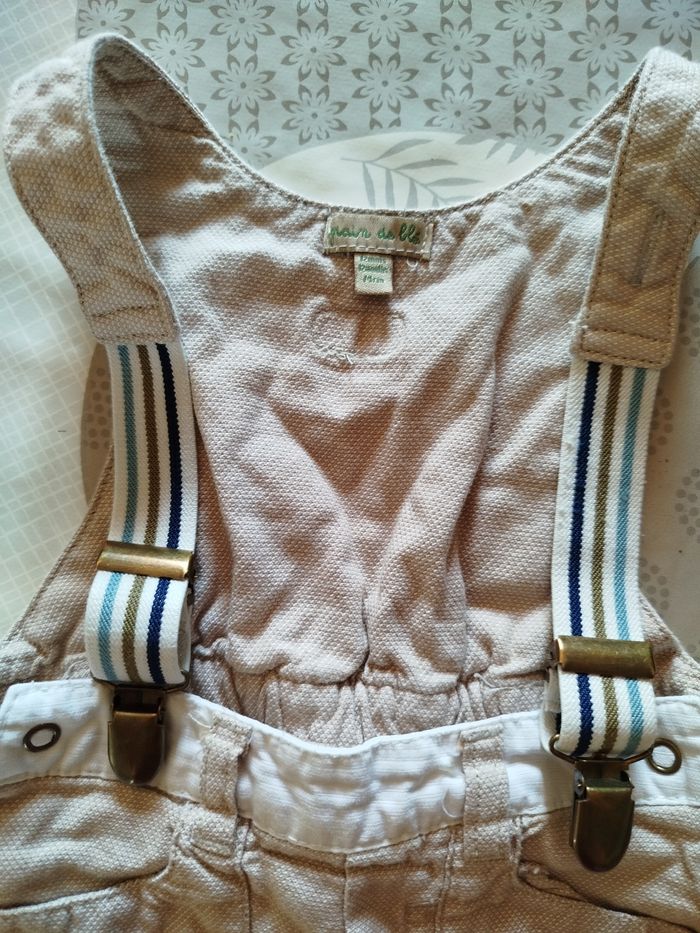 Salopette légère beige - photo numéro 2