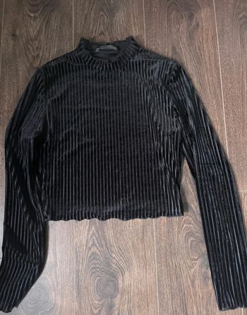 Top velours Shein