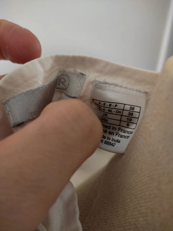 Blouse blanche la redoute - photo numéro 2