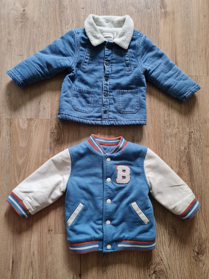 2 blousons garçon 12 mois - photo numéro 2