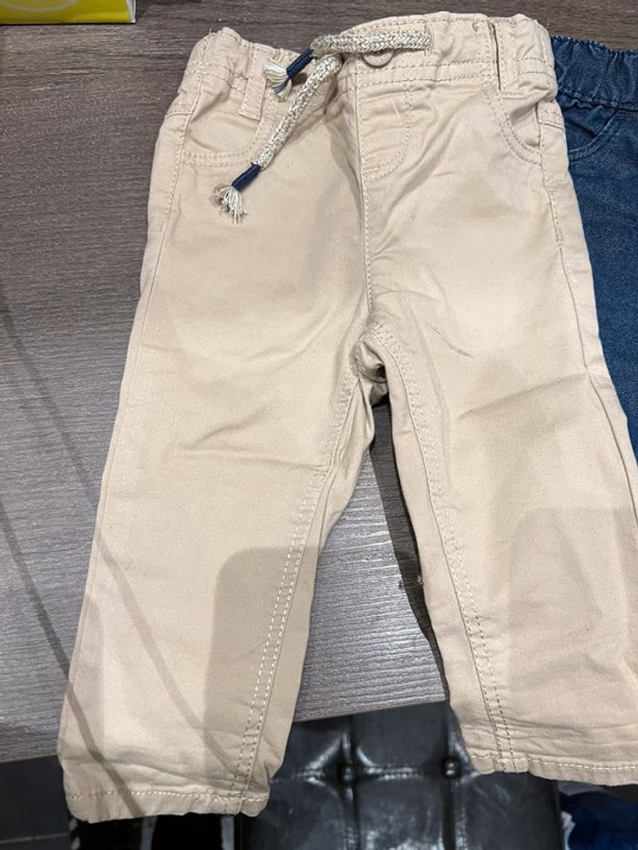 Lot 3 pantalons 6 mois - photo numéro 3