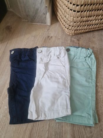 Lot de 3 shorts