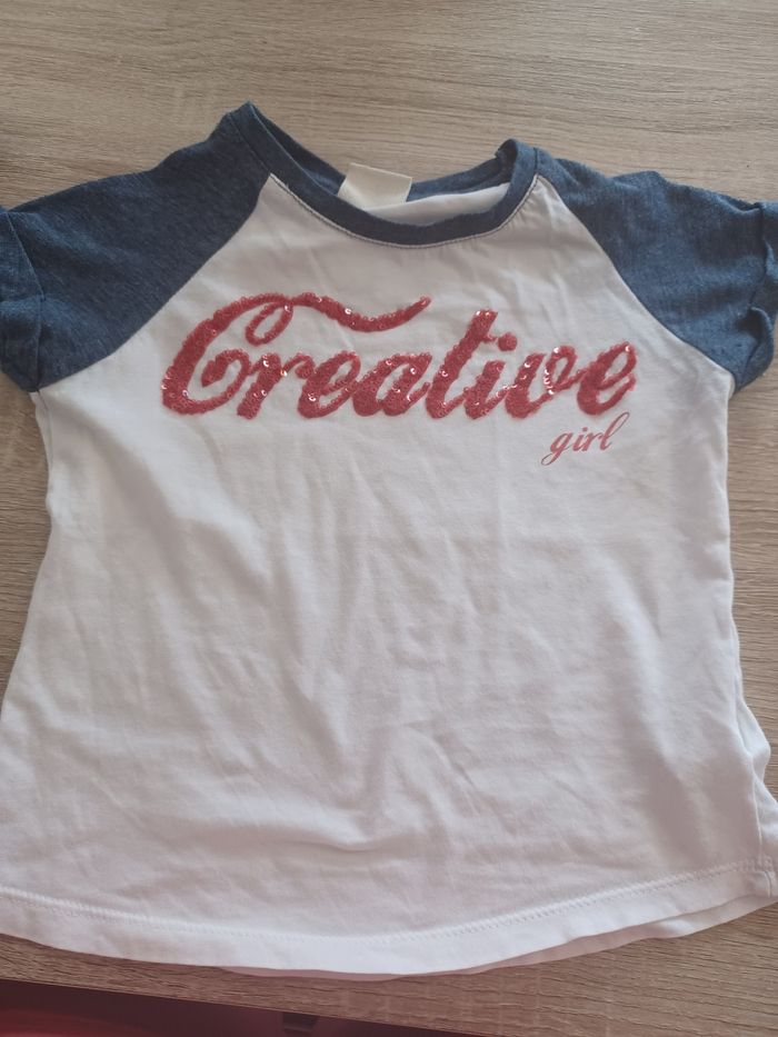 Haut manches courtes 4/5 ans