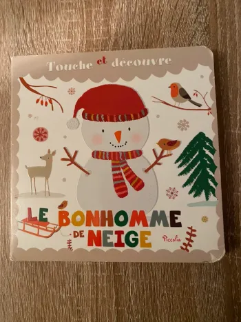 Livre le bonhomme de neige