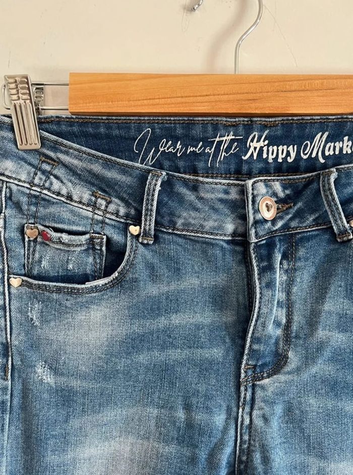 Jean skinny bleu - photo numéro 2