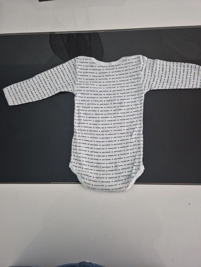 Lot de 2 bodies manches longues 12 mois - photo numéro 7