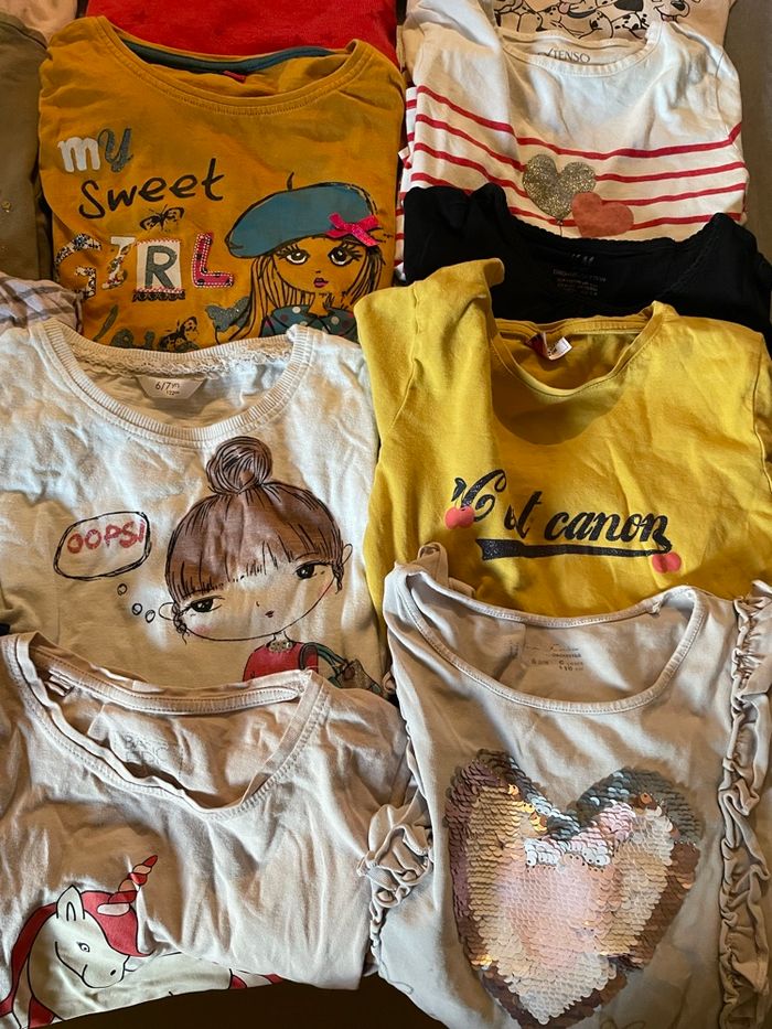 26 t-shirt manches longues 6 ans - photo numéro 2