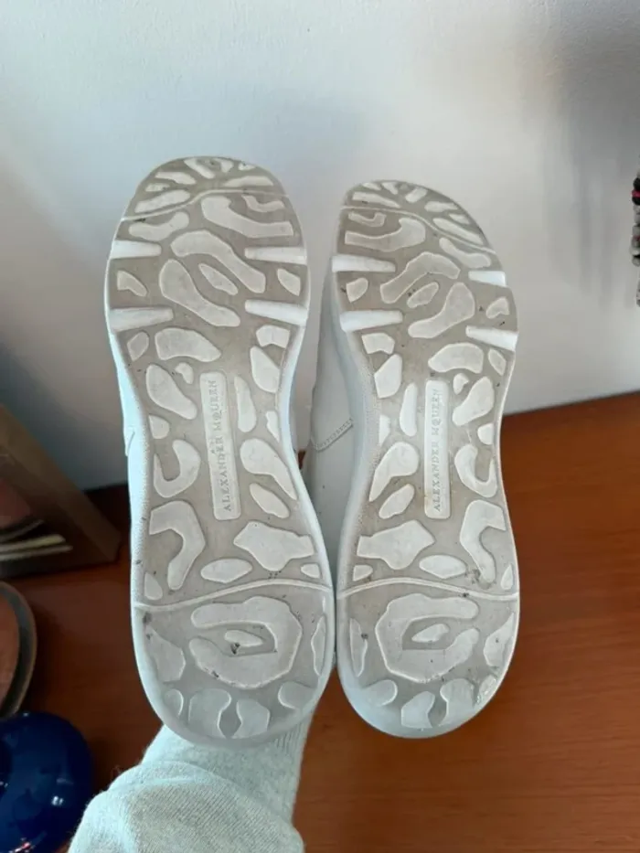 Baskets blanches Alexander McQueen - photo numéro 8