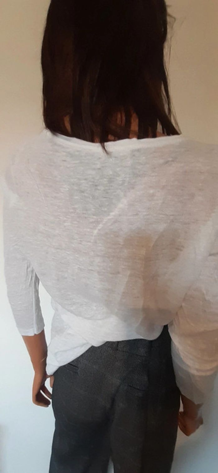 Haut manches 3/4 etam 42 xl - photo numéro 4