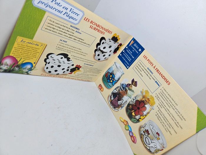 "Les pots en verre ont plein d'idées toute l'année".
Nestlé.
La Laitière.
16 pages - photo numéro 4