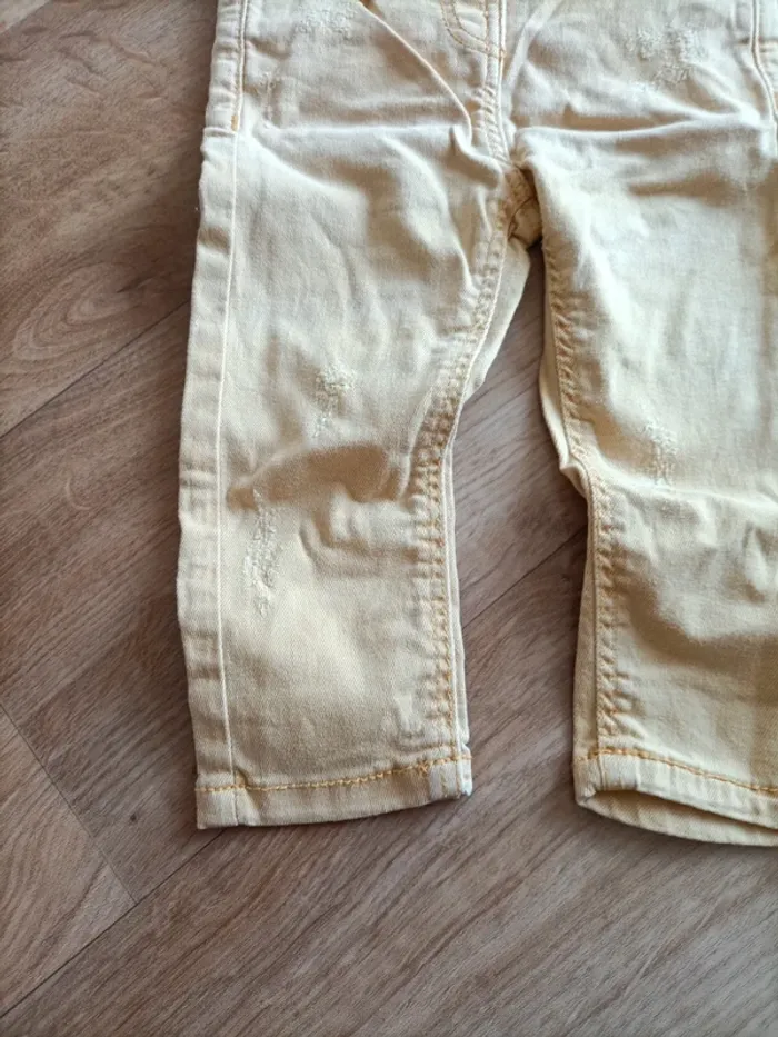Ensemble blouse et jeans taille 12 mois 74 cm tao - photo numéro 5