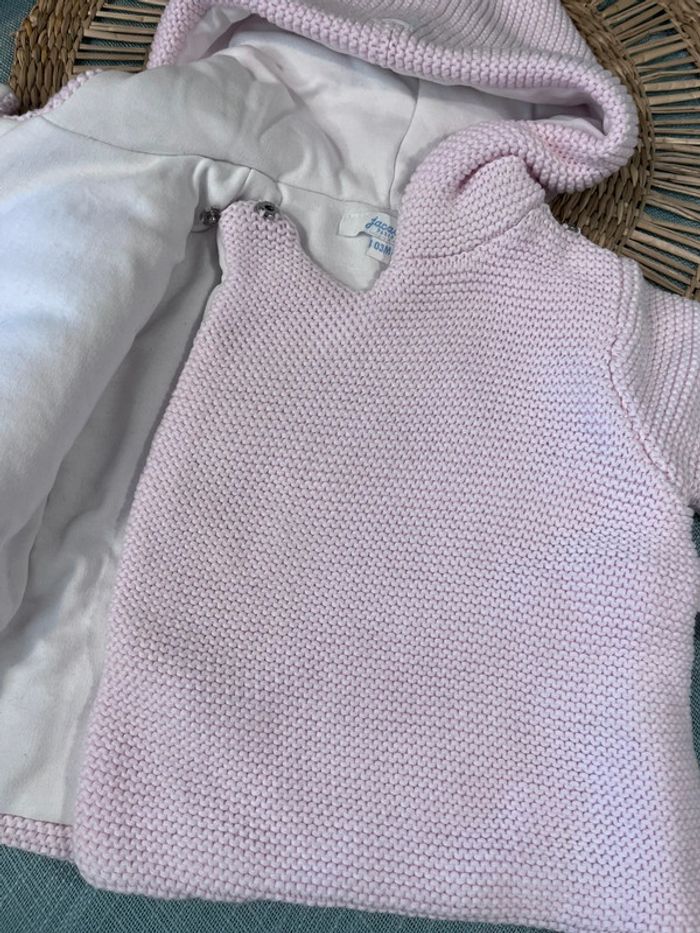 Veste en maille taille 3 mois jacadi - photo numéro 4