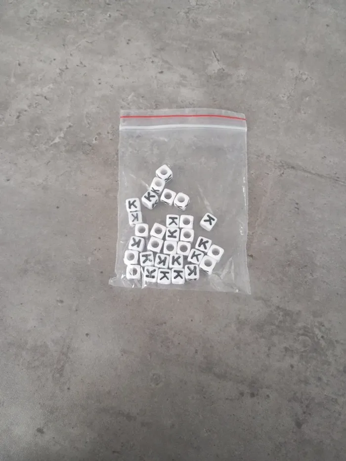 Lettres perles