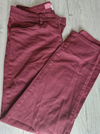 Pantalon bordeau