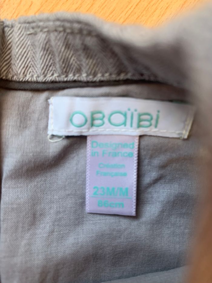 Magnifique robe grise OBAIBI 23 mois E - photo numéro 3