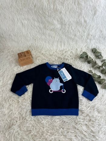 Pull Jacadi taille 18 mois
