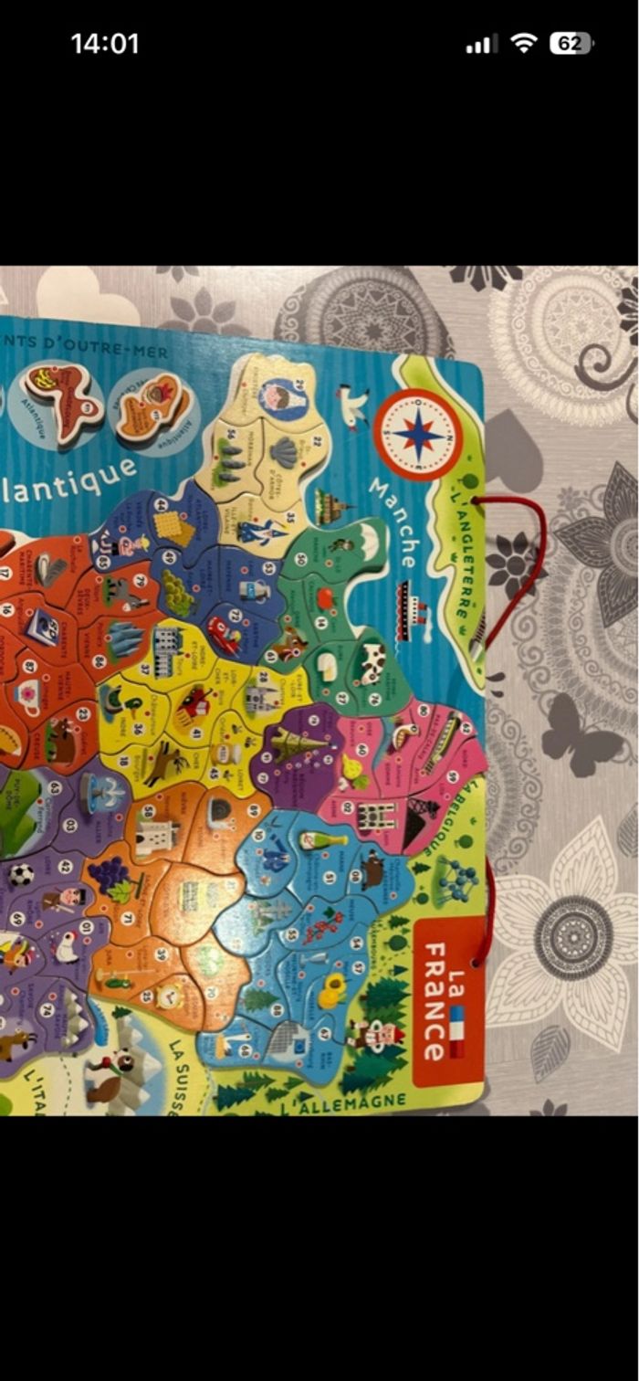 Puzzle France Janod - photo numéro 4