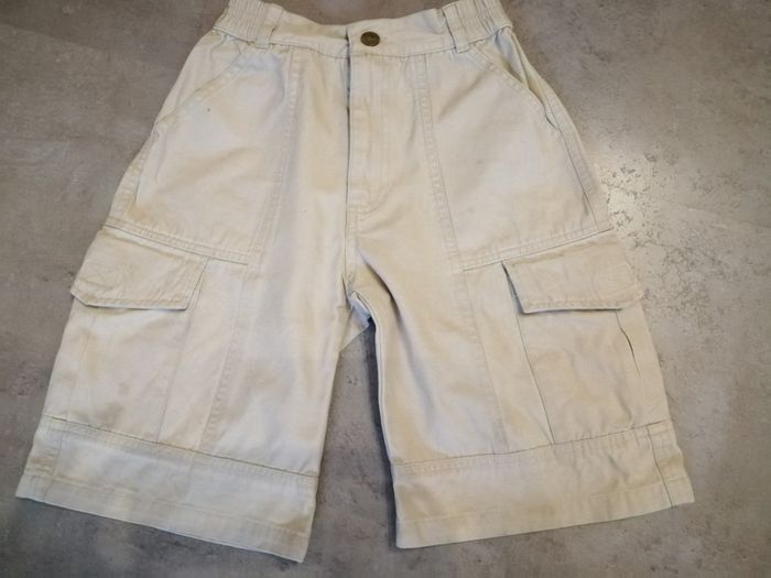 Bermuda Cyrillus Taille 10 ans beige