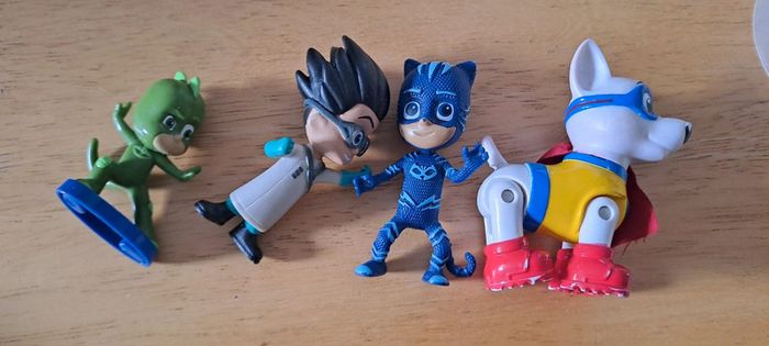 4 figurines Pyjamask