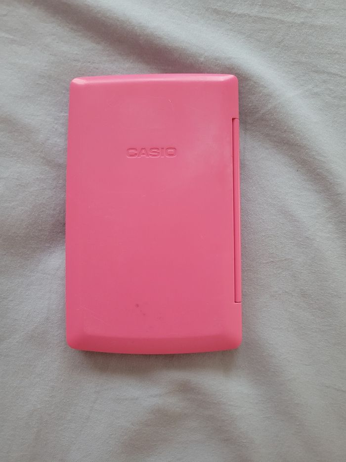 Calculatrice Casio petite fx rose Primaire - photo numéro 4