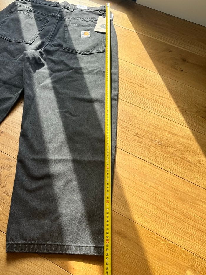 Pantalon Carhartt Brandon Pant denim noir – neuf avec étiquette - photo numéro 6