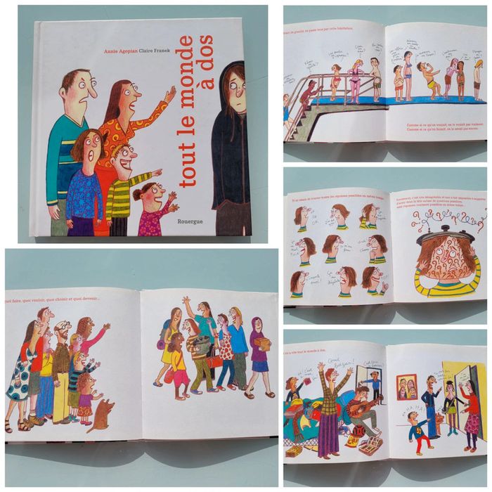 Livre Tout le monde à dos, Annie Agopian, Claire Franek, editions Rouergue, #livreenfantmooglou