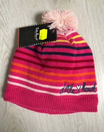 Bonnet chaud fille 52 cms Little marcel