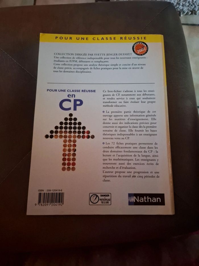 Pour une classe réussie en cp - photo numéro 2