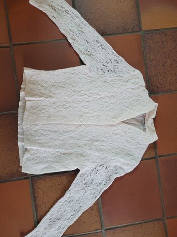 Haut/gilet à dentelle