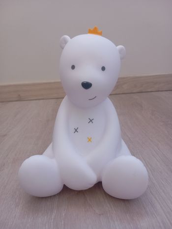 Veilleuse ours blanc Noukie's