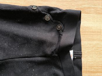 Legging fille taille 10 ans marque TAO couleur noire pailleté