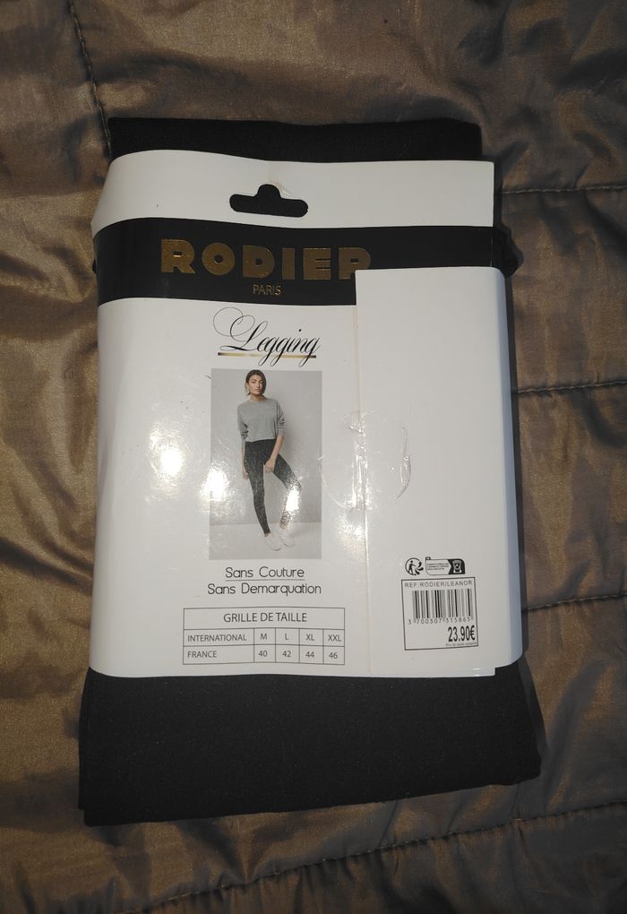 Legging Rodier sans couture bleu taille M - photo numéro 3