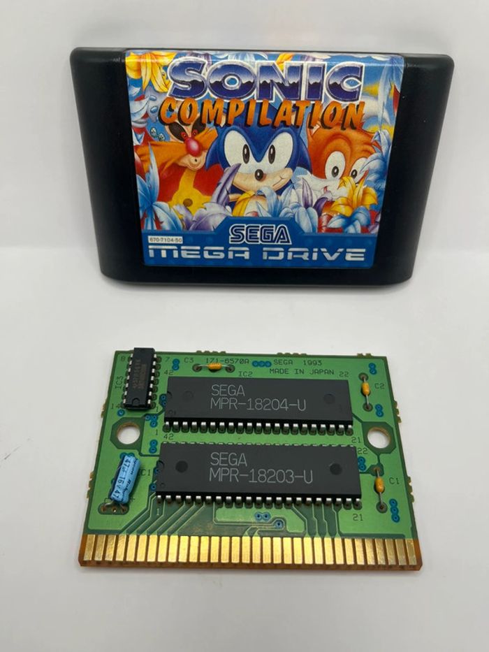 Sonic Compilation Jeux Sega Mega Drive Complet - photo numéro 7
